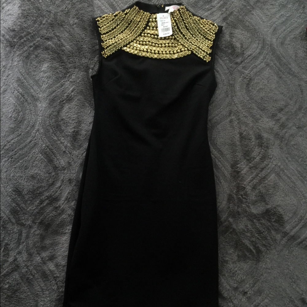 New A’GACI little black dress with tags